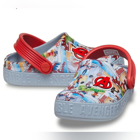 Avengers Off Court Crocs - Toddler C6 - Picture 1 of 14